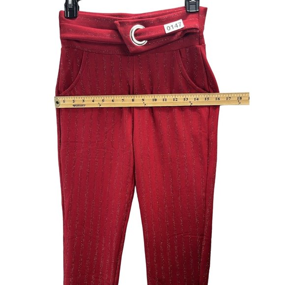 Unbranded Women Slimming Skinny Pants Size S Color Red - Picture 5 of 13